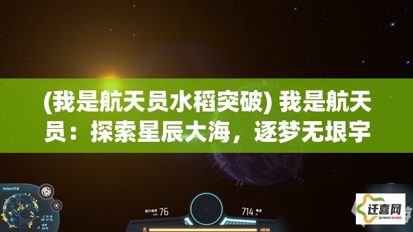 (我是航天员水稻突破) 我是航天员：探索星辰大海，逐梦无垠宇宙之美——勇敢迈向未知的旅程